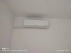 Montáž klimatizácie v Bratislave, pre dĺžku Cu rozvodov do 3 m medzi vnútornou a vonkajšou jednotkou