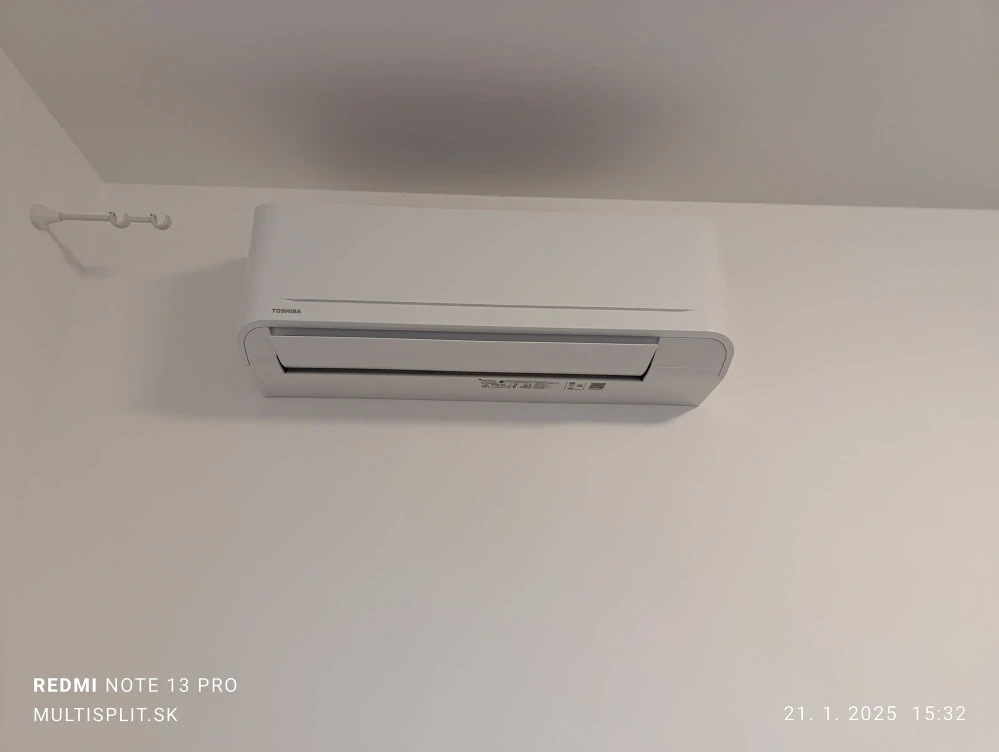 Montáž klimatizácie na predprípravu pre dve vnútorné jednotky 2-multi