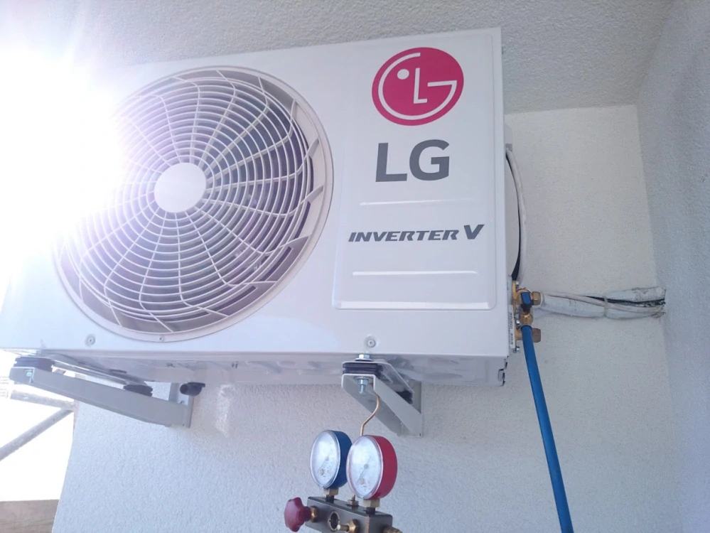 Montáž klimatizácie na predprípravu pre dve vnútorné jednotky 2-multi