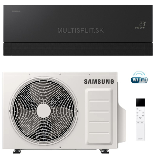 Klimatizácia Samsung WindFree Premiere+ Black 3,5kW AR70H12CAABNEU set