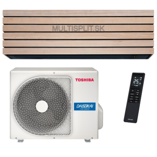 Klimatizácia Toshiba DAISEIKAI 10 wood 5kW RAS-B18S4KVDG-E + RAS-18S4AVPG-E