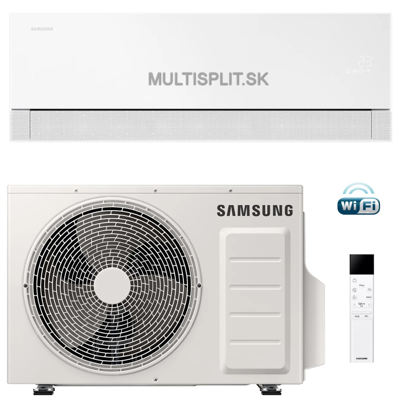 Klimatizácia Samsung WindFree Premiere+ 2,5kW AR70H09CAAWNEU set