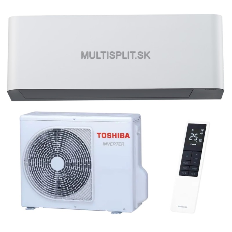 Klimatizácia Toshiba Shorai Curve White 3,5kW RAS-B13P2KVSG-E set