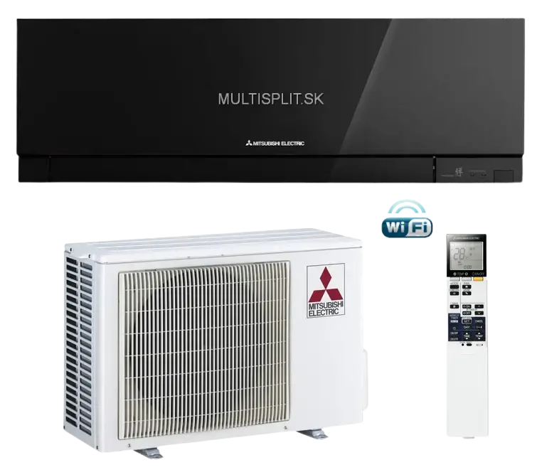 Klimatizácia Mitsubishi Dizajnová MSZ-EF42VGK 4,2 kW s wifi