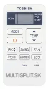 Klimatizácia Toshiba Seiya 6,5kW RAS-B24E2KVG-E + RAS-24E2AVG-E